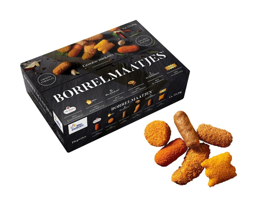 Ad van Geloven Borrelmaatjes 72x30gr